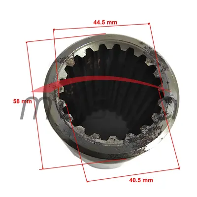 SPOJKA OSOVINE KARDANA 1"3/4" Z=20  L=100-2