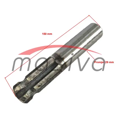 OSOVINA KARDANA 1"1/8" Z=6  L=150-2