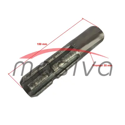 OSOVINA KARDANA 1"3/8" Z=6  L=150-1