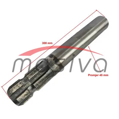 OSOVINA KARDANA 1"3/4" Z=6  L=300-1