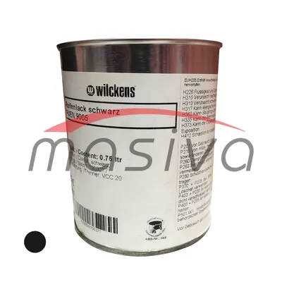 BOJA CRNA ZA GUME GRANIT 1 KG-0