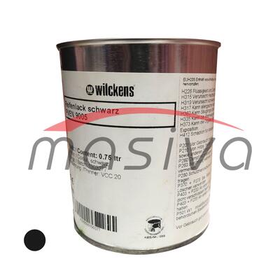 BOJA CRNA ZA GUME GRANIT 1 KG