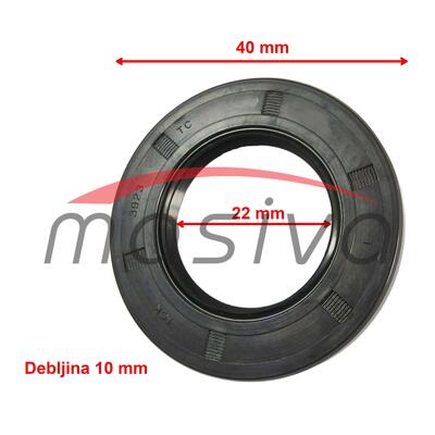 ULJNA BRTVA  -  22 X 40 X 10-1