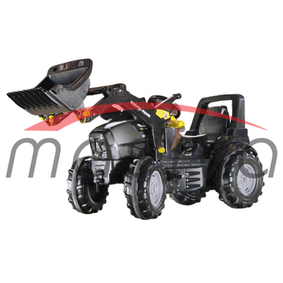 IGRAČKA VELIKA TRAKTOR DEUTZ FAHR 7250 TTV WARRIOR SA PREDNJIM UTOVARIVAČEM