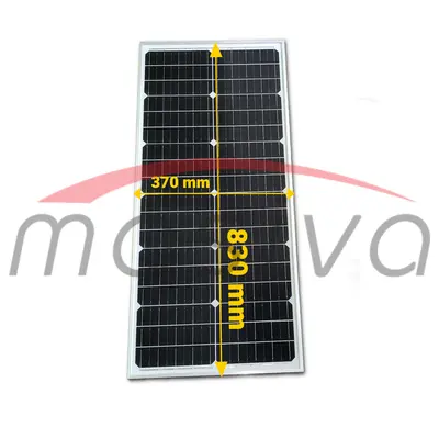 PLOČA SOLARNA ZA NAPAJANJE PASTIRA 50W ( PLOČA, KABAL, REGULATOR )-1