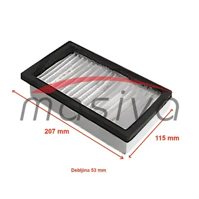 FILTER ZRAKA KABINE NEW HOLLAND  CASE IH