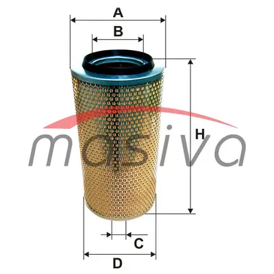 FILTER ZRAKA VANJSKI CASE IH 1000, 900; DEUTZ FAHR DX; FENDT 1 / 2 / 3 / 4 / 5,