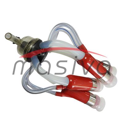 MUZNA JEDINICA ZA KRAVE, SABIRNIK 180 cc, DRŽAČ PVC SA INOX PRSTENOM KURTSAN