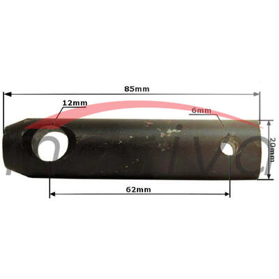 SVORNJAK POLUGE S LEŽAJEM ZETOR 20X60