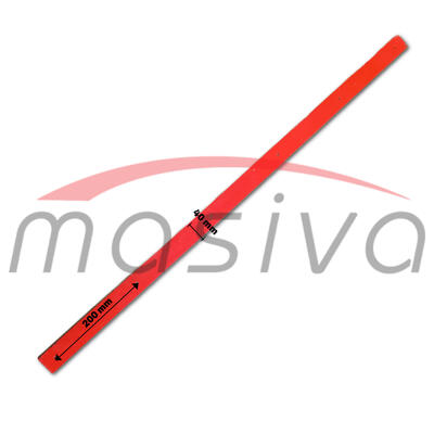 ŠINA VODILICA BATA BALIRKE WELGER BOČNA AP 41 L=1050mmX40mm 6 RUPA-1