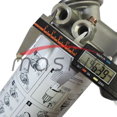 NOSAČ FILTERA GORIVA S RUČNOM PUMPOM I TALOŽNOM ČAŠICOM KOMPLETNI  M-16x1,5 MASI-5