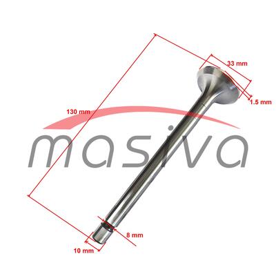 VENTIL ISPUŠNI URSUS C-355/360  129,5x10x33,2  50505061    IND-II-1