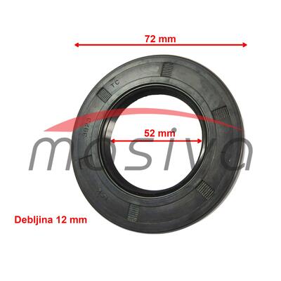 ULJNA BRTVA - 52 x 72 x 12  RADILICA PREDNJA ZETOR URSUS  IND-II-1