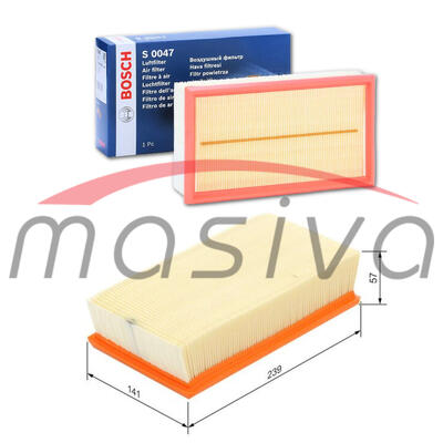 FILTER ZRAKA NISSAN CUBE, JUKE, MICRA III, NOTE, NV200, NV200 / EVALIA, TIIDA; R