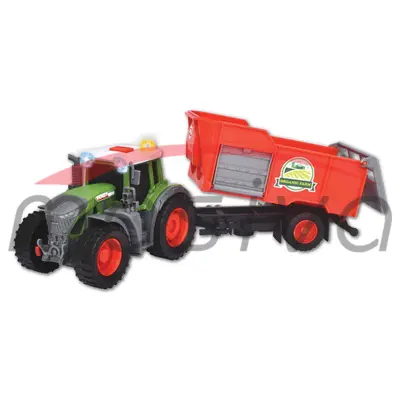 IGRAČKA TRAKTOR FEND S PRIKOLICOM I ZVUČNIM I SVIJETLOSNIM EFEKTOM-0