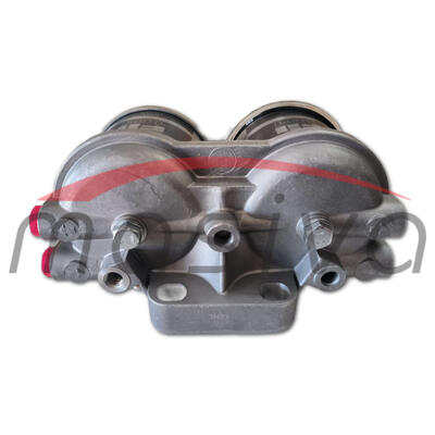 NOSAČ FILTERA GORIVA KOMPLETNI DUPLI SA ALUMINISKOM I STAKLENOM ČAŠICOM IMT-539-2