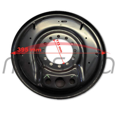 NOSAČ KOČNICE BEZ PAPUČA SA KOČIONOM OBLOGOM (ANKER PLOČA)  533.01.720-3