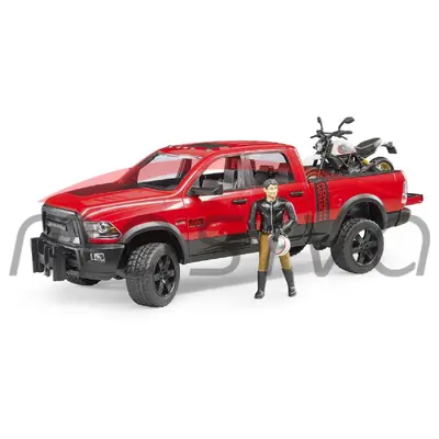 IGRAČKA PICK-UP SA DUCATIJEM-0