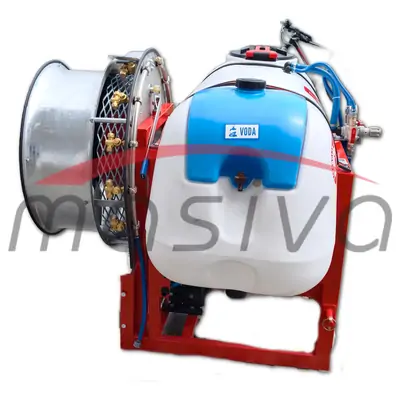 ATOMIZER 300 l, 2 REZER., GRANE 8 m+OBRUČ 600 mm, PUMPA UDOR DELTA 75 l/min POC.-1