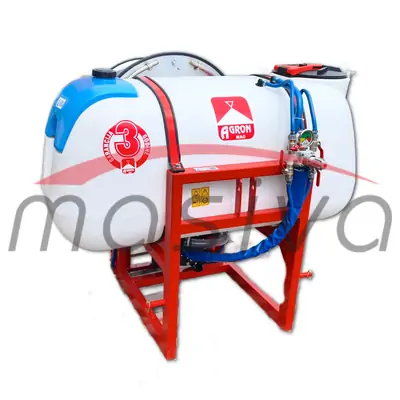 ATOMIZER 300 l, 2 REZER., GRANE 8 m+OBRUČ 600 mm, PUMPA UDOR DELTA 75 l/min POC.