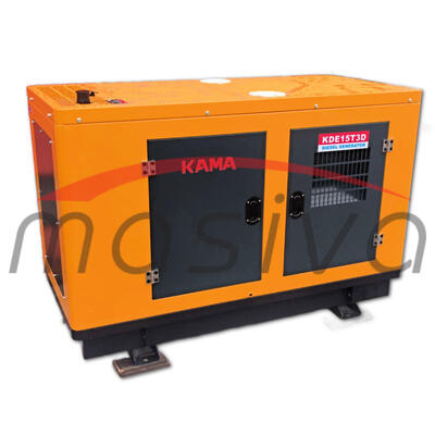 AGREGAT DIZEL KAMA TROFAZNI  KDE15T3D  MAX 16,5 kW ELEKTRO START TIHI-3