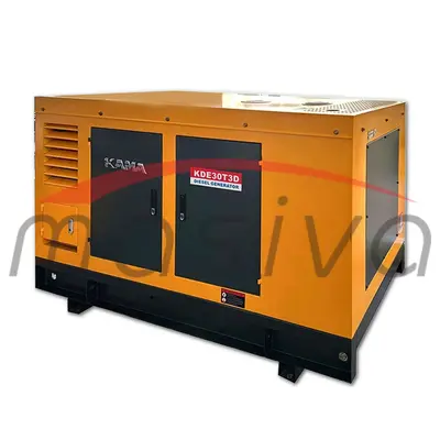 AGREGAT DIZEL KAMA TROFAZNI  KDE30T3D  MAX 33 kW ELEKTRO START TIHI-1
