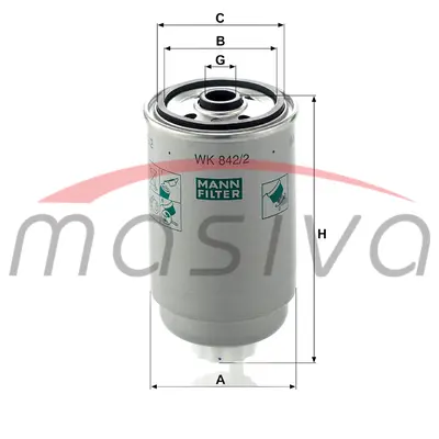FILTER GORIVA DEUTZ FAHR-1