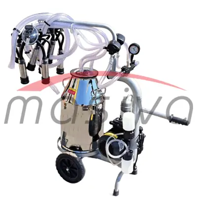 MUZILICA ZA KRAVE 2 JEDINICE, 1 KANTA 40l - ULJNA PUMPA, CRNE S.G., C40, MAS-2