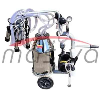 MUZILICA ZA KRAVE 2 JEDINICE, 1 KANTA 40l - ULJNA PUMPA, CRNE S.G., C40, MAS-0