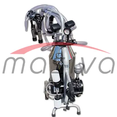 MUZILICA ZA KRAVE 2 JEDINICE, 1 KANTA 40l - ULJNA PUMPA, CRNE S.G., C40, MAS-5