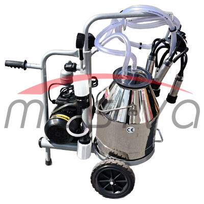 MUZILICA ZA KRAVE 1 JEDINCE, 1 KANTA 30l - ULJNA PUMPA, CRNE SISNE GUME, MASIVA-3