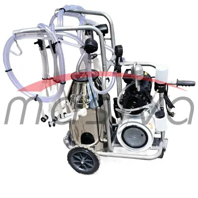 MUZILICA ZA KOZE 6 JEDINICA, 1 KANTA 40l - ULJNA PUMPA, VAKUM TANK, MASIVA MUZILICA ZA KOZE 6 JEDINICA, 1 KANTA 40l - ULJNA PUMPA, VAKUM TANK, MASIVA