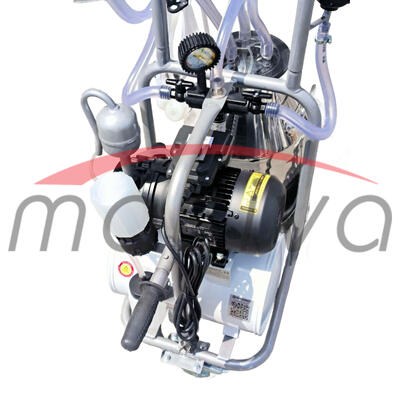 MUZILICA ZA KOZE 4 JEDINICE, 1 KANTA 40l - ULJNA PUMPA, VAKUM TANK, MASIVA-6