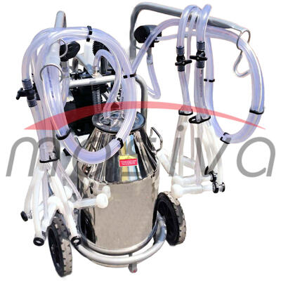 MUZILICA ZA OVCE 4 JEDINICE, 1 KANTA 40l - ULJNA PUMPA, VAKUM TANK, MASIVA-1