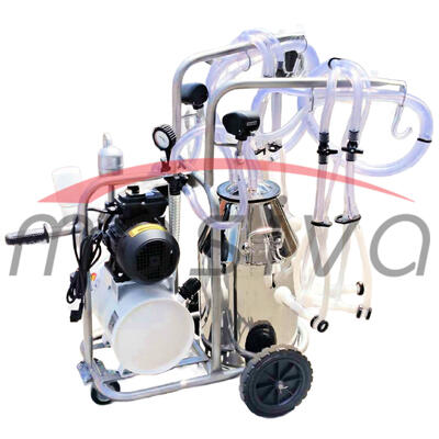 MUZILICA ZA OVCE 4 JEDINICE, 1 KANTA 40l - ULJNA PUMPA, VAKUM TANK, MASIVA-2