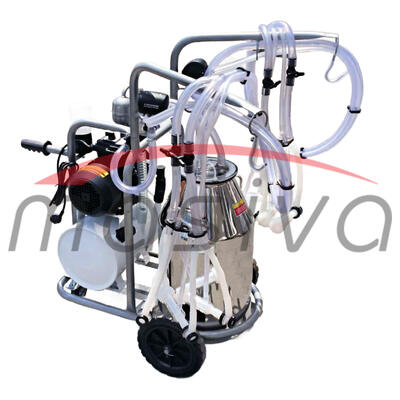 MUZILICA ZA OVCE 4 JEDINICE, 1 KANTA 40l - ULJNA PUMPA, VAKUM TANK, MASIVA