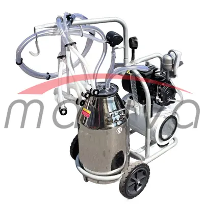 MUZILICA ZA KOZE 2 JEDINICE, 1 KANTA 40l - ULJNA PUMPA, VAKUM TANK, C40 MASIVA-2