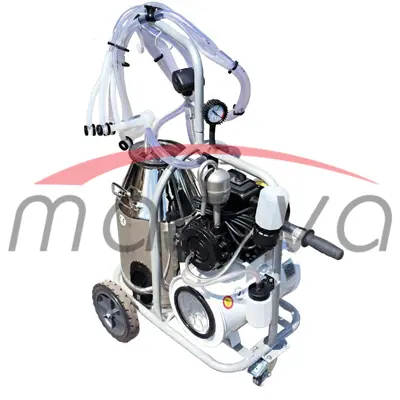 MUZILICA ZA KOZE 2 JEDINICE, 1 KANTA 40l - ULJNA PUMPA, VAKUM TANK, C40 MASIVA-3