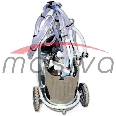 MUZILICA ZA KOZE 2 JEDINICE, 1 KANTA 40l - ULJNA PUMPA, VAKUM TANK, C40 MASIVA-6