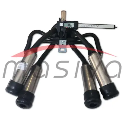 MUZNA JEDINICA ZA KRAVE, SABIRNIK 240 cc, INOX DRŽAČ, CRNE SISNE GUME MASIVA-5