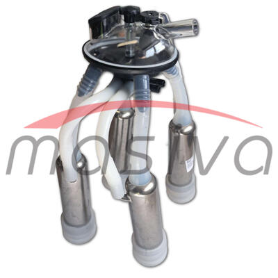 MUZNA JEDINICA ZA KRAVE, SABIRNIK 240 cc, INOX DRŽAČ, SILIK. SISNE GUME  MASIVA