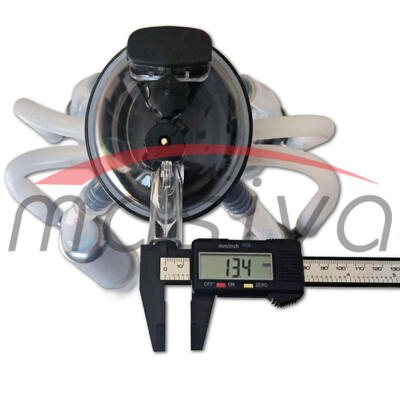 MUZNA JEDINICA ZA KRAVE, SABIRNIK 240 cc, INOX DRŽAČ, SILIK. SISNE GUME  MASIVA-4