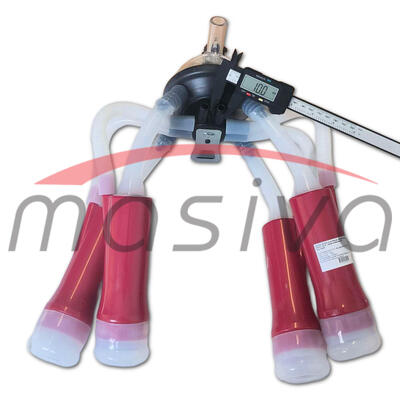 MUZNA JEDINICA ZA KRAVE, SABIRNIK 240 cc, PVC DRŽAČ, SILIK. SISNE GUME MASIVA-6