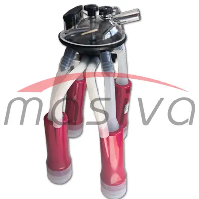 MUZNA JEDINICA ZA KRAVE, SABIRNIK 240 cc, PVC DRŽAČ, SILIK. SISNE GUME MASIVA MUZNA JEDINICA ZA KRAVE, SABIRNIK 240 cc, PVC DRŽAČ, SILIK. SISNE GUME MASIVA