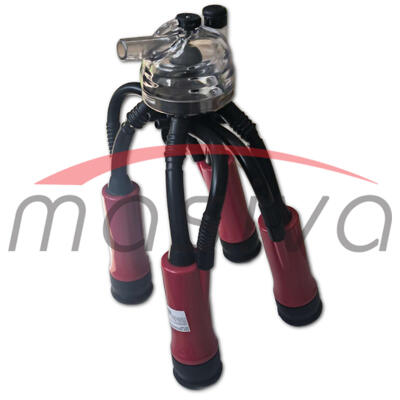 MUZNA JEDINICA ZA KRAVE, SABIRNIK 320 cc, PVC DRŽAČ, CRNE SISNE GUME MASIVA-1