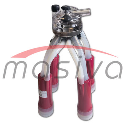 MUZNA JEDINICA ZA KRAVE, SABIRNIK 320 cc, PVC DRŽAČ, SILIK. SISNE GUME MASIVA