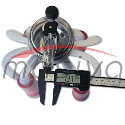 MUZNA JEDINICA ZA KRAVE, SABIRNIK 320 cc, PVC DRŽAČ, SILIK. SISNE GUME MASIVA-5