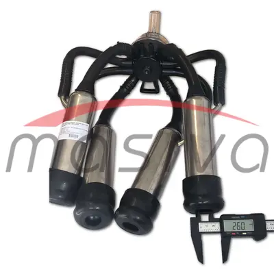 MUZNA JEDINICA ZA KRAVE,  SABIRNIK 160 cc, INOX DRŽAČ, CRNE SISNE GUME MASIVA-6