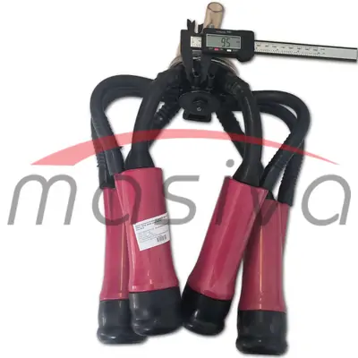 MUZNA JEDINICA ZA KRAVA, SABIRNIK 160 cc, PVC DRŽAČ, CRNE SISNE GUME MASIVA-3