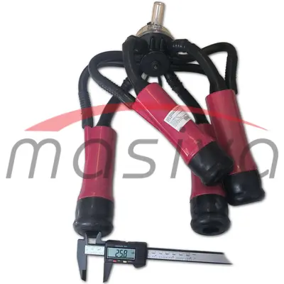 MUZNA JEDINICA ZA KRAVA, SABIRNIK 160 cc, PVC DRŽAČ, CRNE SISNE GUME MASIVA-5